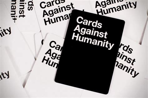 Each round, one player asks a question from a black card, and everyone else answers with their funniest white card. Cards Against Humanity Free App | HiConsumption