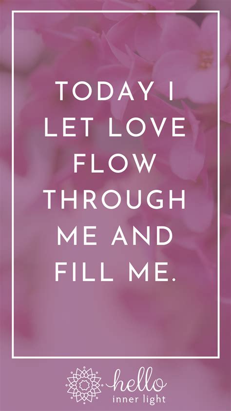 A Mantra For Love Hello Inner Light Mantras Self Love Affirmations