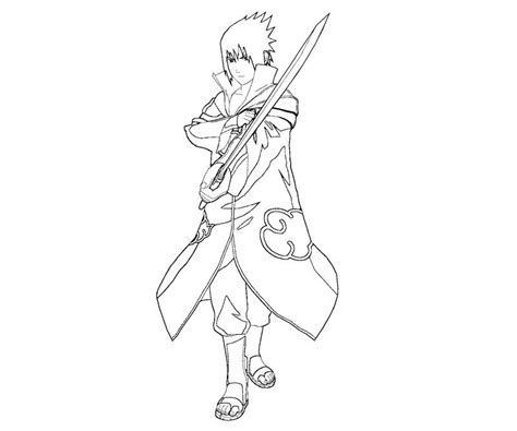 Sasuke Coloring Pages To Print Coloring Pages