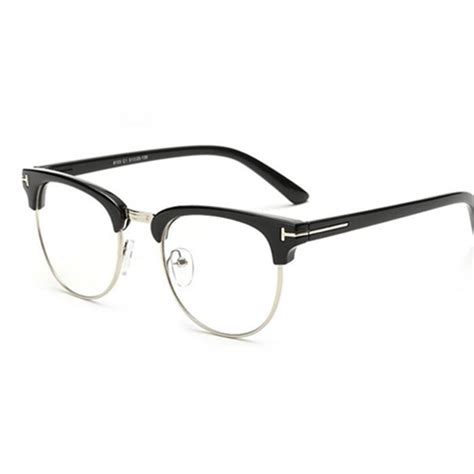 new brand new grade eyeglasses frame brand men women optical frames retro half rim glasses frame