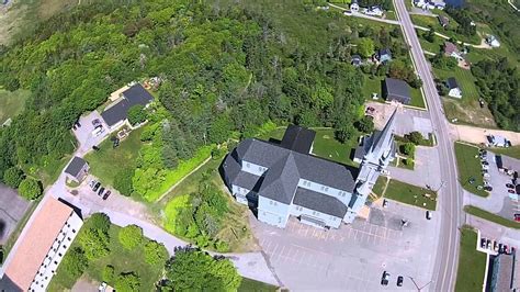 Aerial View Of Unviersite Sainte Anne Campus Aerial View Aerial Campus