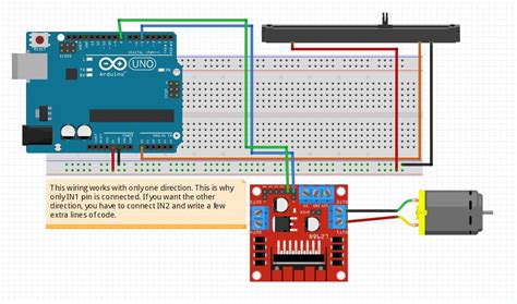 Arduino Dc Motor Control Pwm H Bridge L298n Motor Informations