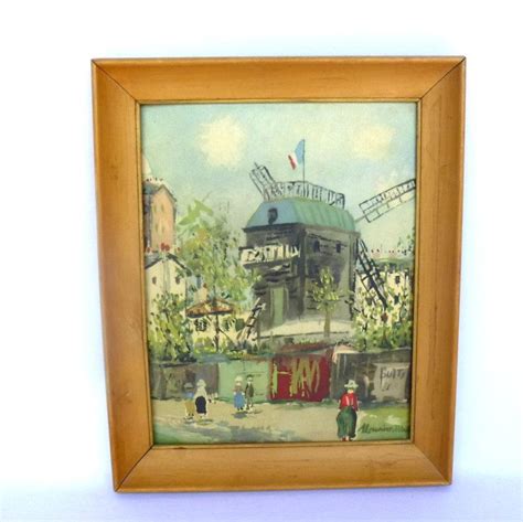 Maurice Utrillo Vintage French Print By Orangedoorvintage On Etsy