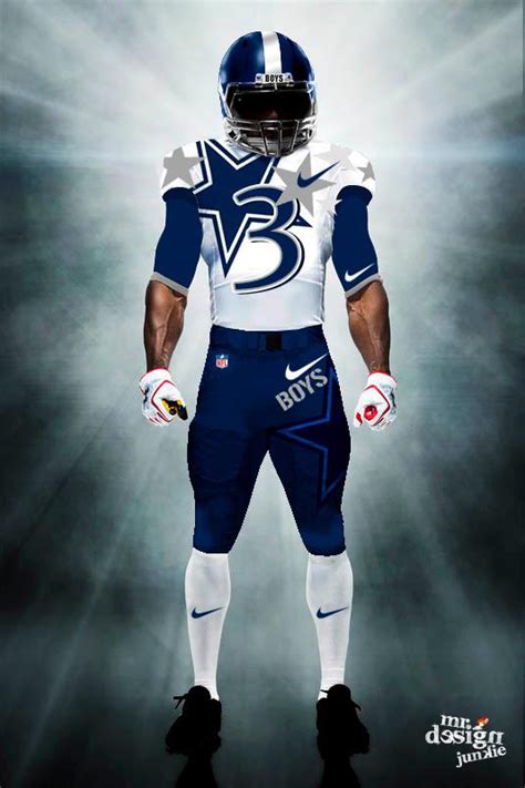 Check Out This Redesigned Dallas Cowboys Uniform Nike Changes Possible