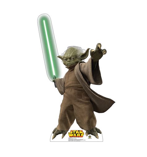 Advanced Graphics Yoda Life Size Cardboard Cutout Standup Star Wars