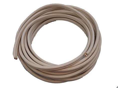 Flat Cord Wire 35mm 2c 122 Pre Cut By 5meters White Philflex