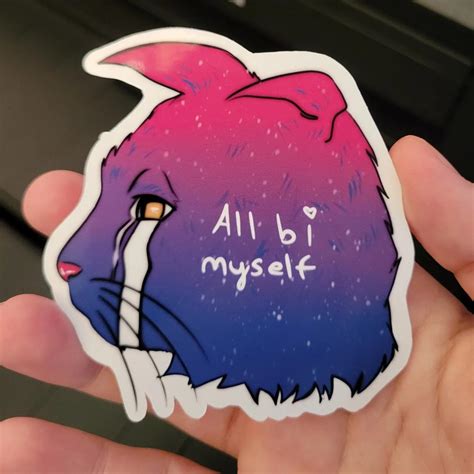 Wanted To Share My Bi Sticker With My Fellow Bis 💕 R Bisexual
