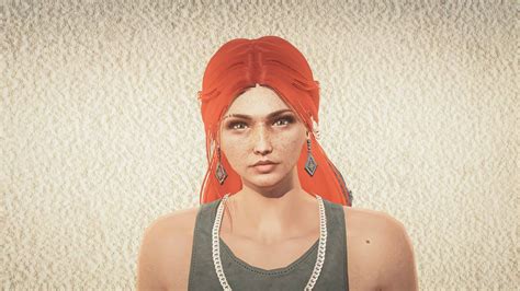 MP Female Custom Character Morgan MENYOO GTA Mod Grand Theft Auto Mod
