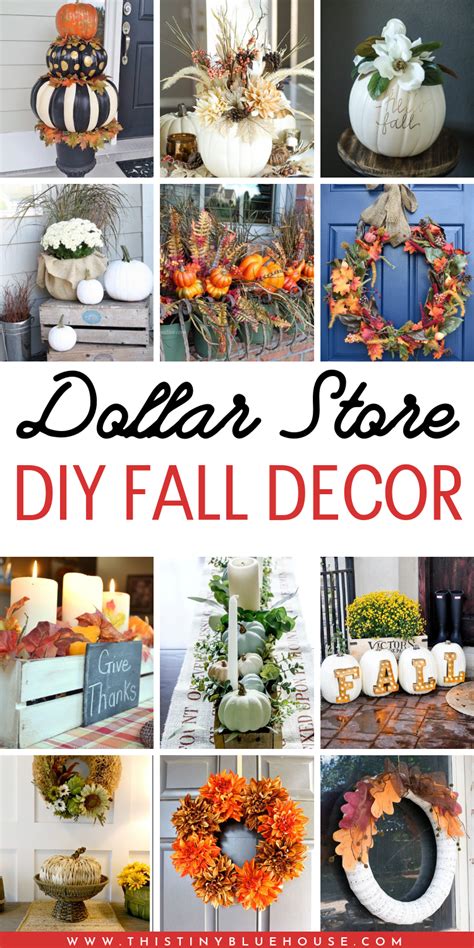 15 christmas decorations from the dollar store. 35 Stunning Dollar Store DIY Fall Decor Ideas in 2020 | Fall decor dollar tree, Fall decor diy ...