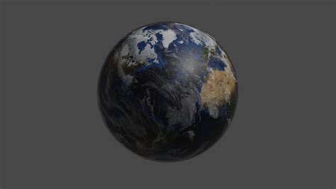 Earth 3d Model 3d Model Animated Cgtrader