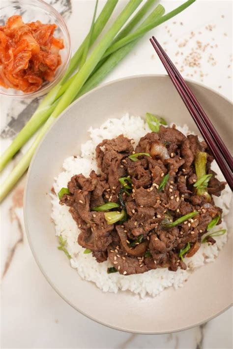 korean beef bulgogi quick easy video cj eats recipes