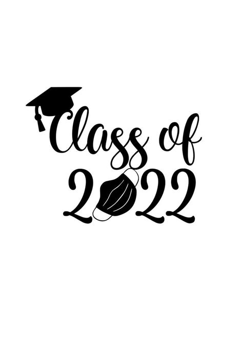 Class Of 2022 Svg Graduation 2022 Svg Senior 2022 Digital Etsy