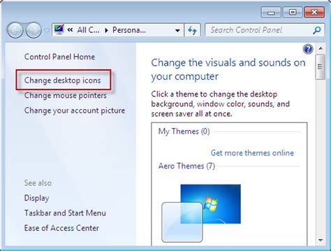 14 Change Desktop Icons Windows 7 Images How To Change Desktop Icons