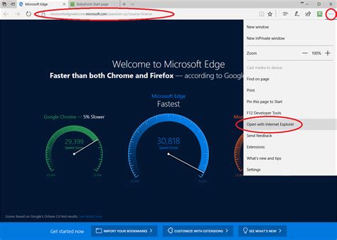 How To Access Internet Explorer Through Edge Roboform