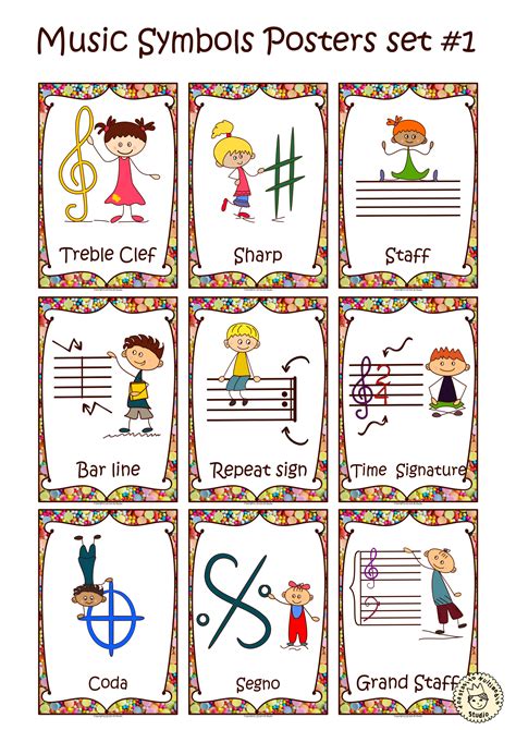 Looking For Beautiful Music Decor For Your Music Classroom This Music Poster Set Is For You