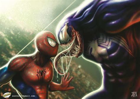 Venom X Spiderman 4k Wallpaper Hd Superheroes 4k Wallpapers Images
