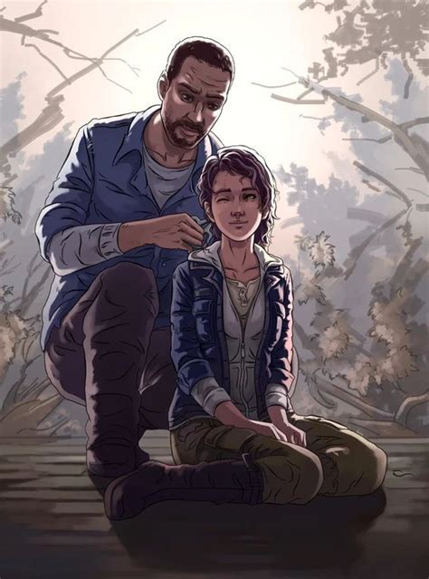 Twd Game Clementine And Lee