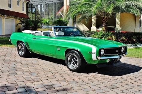 Rare 1969 Chevrolet Camaro Ss Convertible Restored W 350 Beautiful