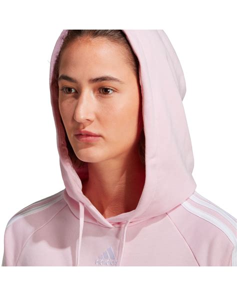 Sudadera Adidas Essentials 3s Hd Mujer Rosa
