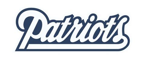 New England Patriots Script Logo Nfl Logos Pinterest Script