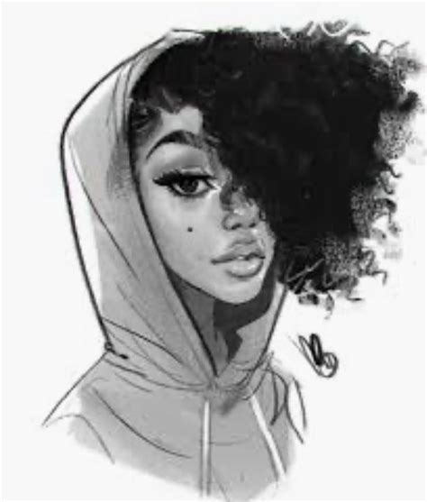 Pin By S👀🖤 On Drawing In 2020 Drawings Of Black Girls Art Girl