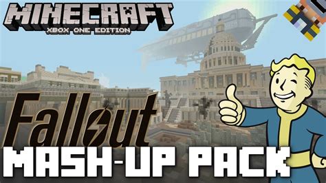 Minecraft Xbox 360one Fallout Mash Up Pack Showcase Youtube