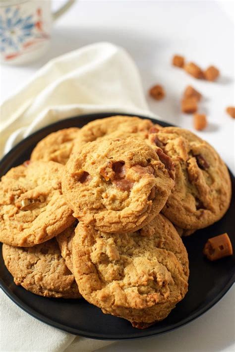 Soft And Chewy Salted Caramel Cookies Make And Takes