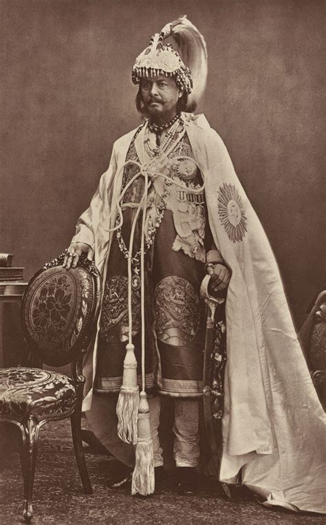 Maharaja Jung Bahadur Rana Of Nepal 1877 Old Indian Photos