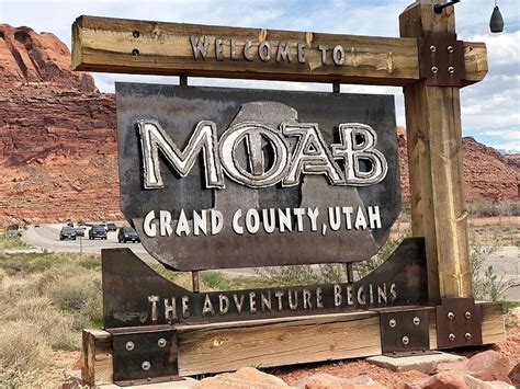 Moab Sign United States Photograph By Curtis Boggs Fine Art America