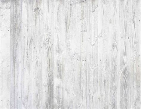 White Stained Washed Vintage Wood Boards Surface
