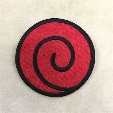 15 Naruto Symbol Uzumaki Clan Embroidery Iron On Patch Badge Ebay