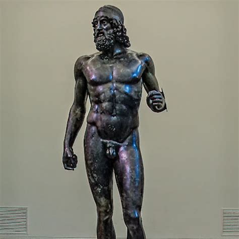 Ancient Classical Greek Bronze Riace Warrior Statue Youfine Sculpture