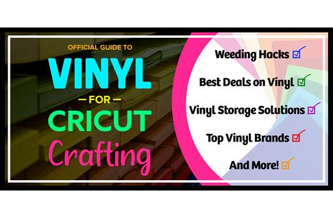 Official Guide To Vinyl For Cricut Crafting