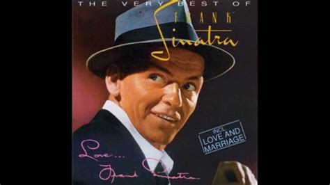 Frank Sinatra Love Is The Tender Trap Youtube