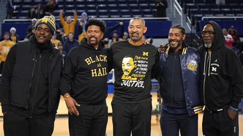 Fab Five Reunites At Michigan For The First Time Since They Were Players