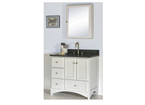 White 450mm two door bathroom cabinet basin sink vanity unit with tap & waste. Strasser Woodenworks 30" Birch Bay Vanity, 2 Door Styles ...