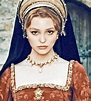 Lily in a test shot as Catherine of Valois for the film "The King ...