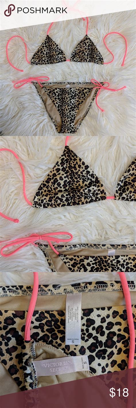 Victorias Secret Cheetah Print Bikini Cheetah Print Bikini Cheetah