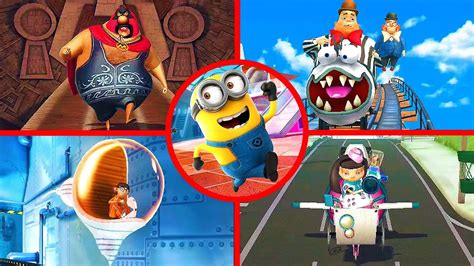 Despicable Me Minion Rush All Bosses Boss Fight 1080p 60 Fps Youtube