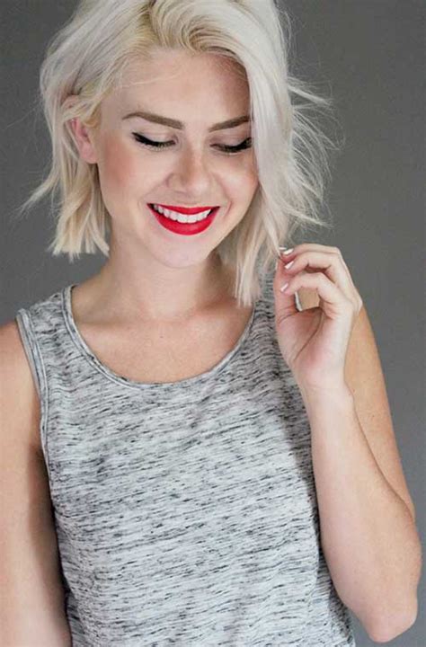 I think it's important that you. 20 Best Short Bleached Blonde Hair | Short Hairstyles 2017 ...