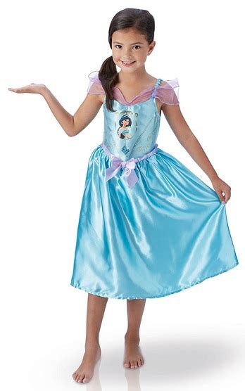 Robe Déguisement Princesse Jasmine Fille Disney Aladdin