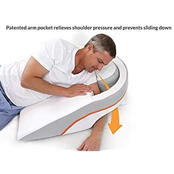 The best pillow to alleviate acid reflux & gerd is a wedge pillow designed to keep the torso elevated. Amazon.com: MedCline Advanced Positioning, No Slide Anti-Acid Reflux/Gerd Wedge Pillow for ...