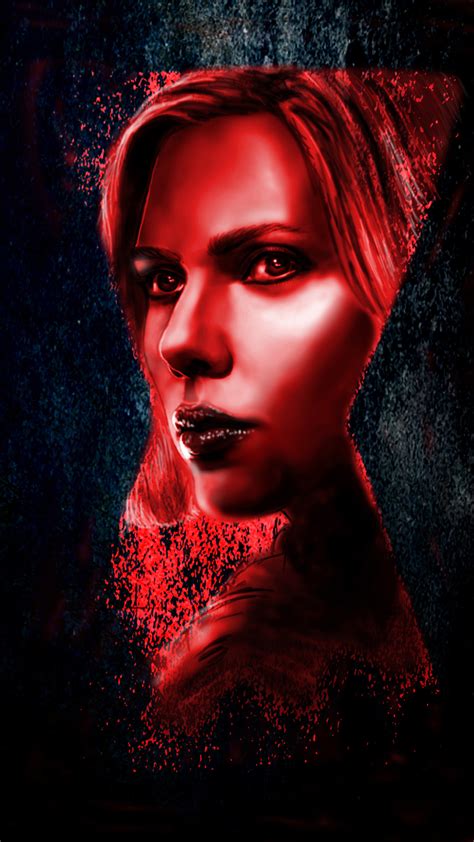 Black Widow Movie 1080x1920 Black Widow 2020 Movie Artwork 4k Iphone