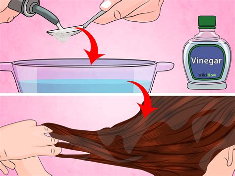Separate hair into four sections. How to Dip Dye Hair with Kool Aid: 13 Steps (with Pictures)