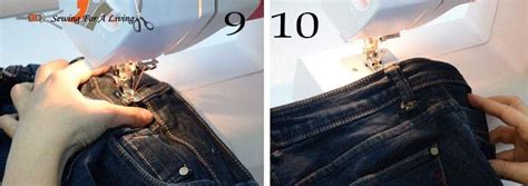 How To Fix A Torn Belt Loop On Jeans Sewing For A Living Clothing
