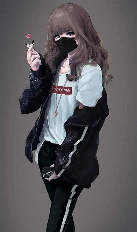 Cool Anime Girl Shared By Ak On We Heart It