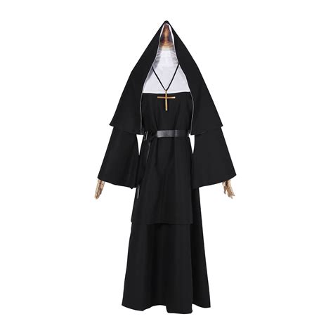 New The Nun Valak The Conjuring Horror Movie Cosplay Costume