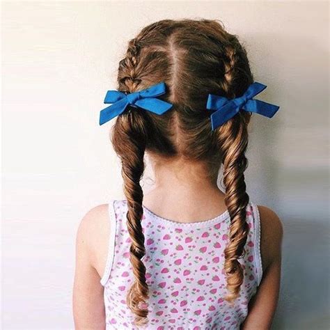 15 idées de couettes irrésistibles pour votre petite fille Cheveux d
