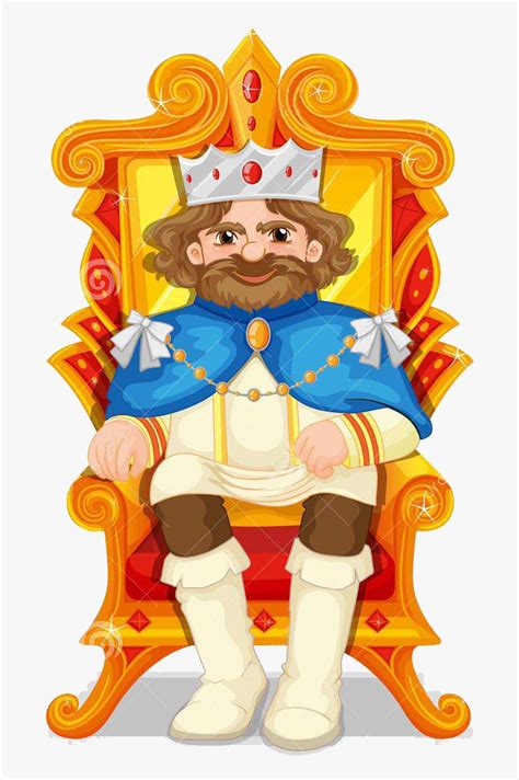 Transparent King Triton Clipart King Sitting On Throne Clipart Hd