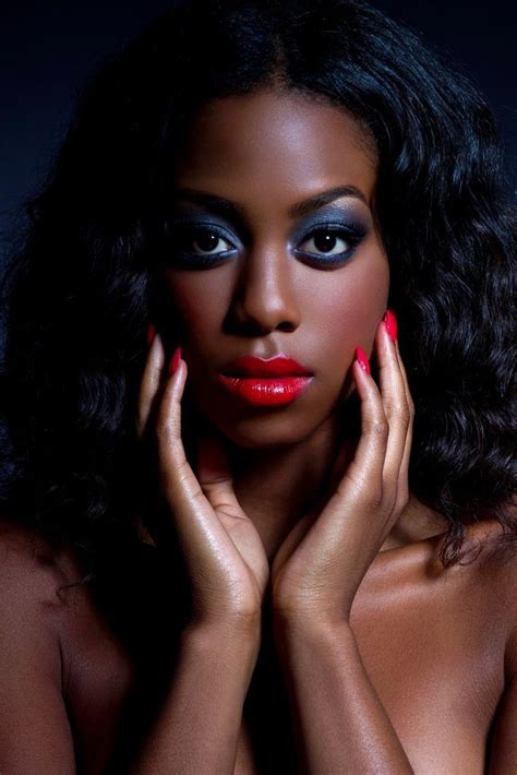 amber sky black magic woman black goddess williams james dark skin makeup brown girl rainy